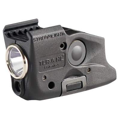 Streamlight TLR-5 HL Weapon Light with Red Laser for Glock 42/43/48 Black