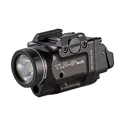 Streamlight TLR-8 Sub Compact Rail Mounted Tactical Light with Red Laser for Sig Sauer P365/XL