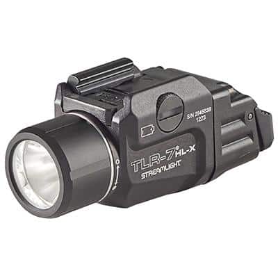 Streamlight TLR-7 HL-X-USB Handgun Weapon Light 1000 Lumens Black