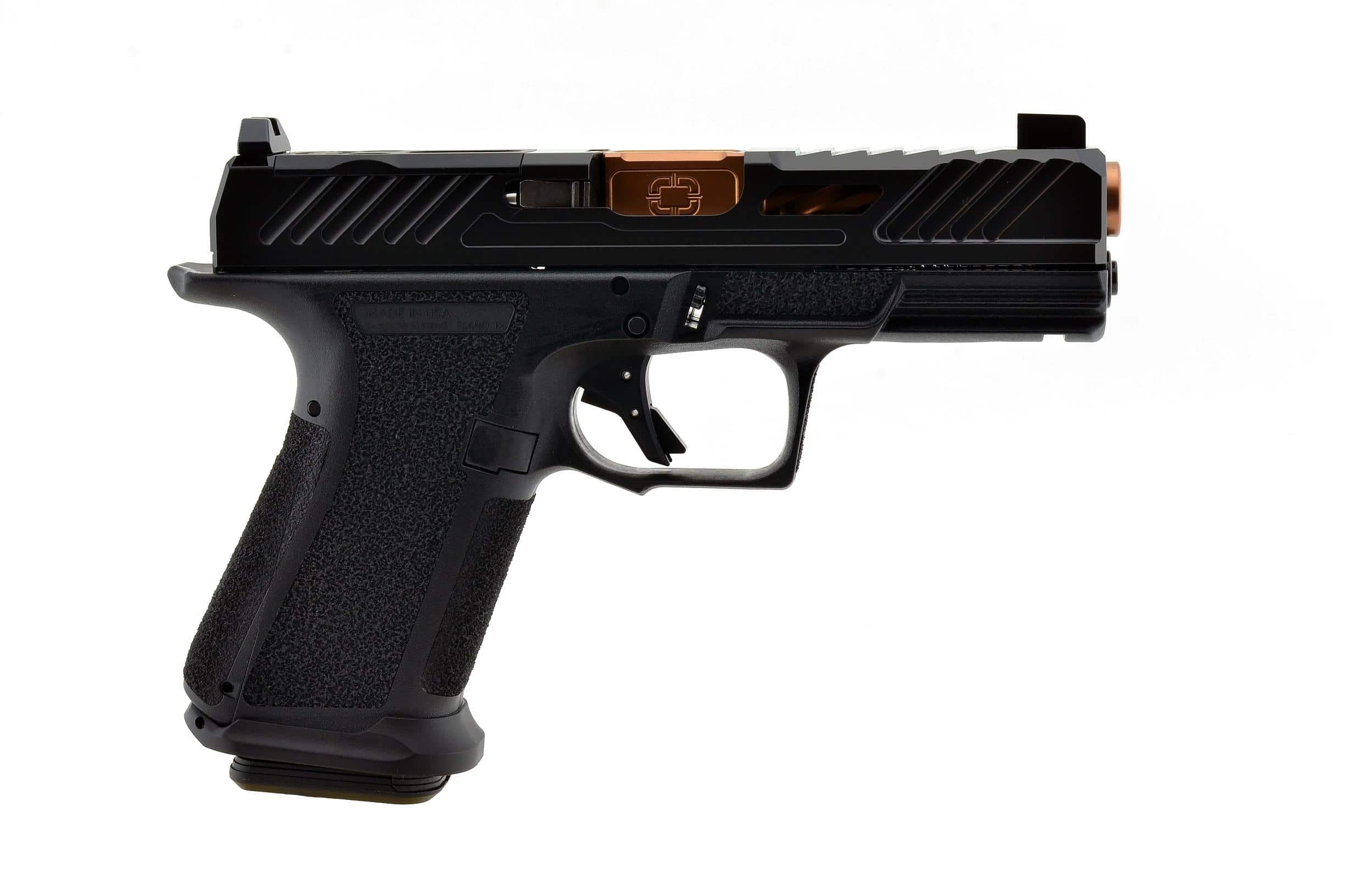 Shadow Systems Optics Ready MR920 Handgun 9mm Luger 15rd Magazine 4" Bronze Barrel Black Elite Slide
