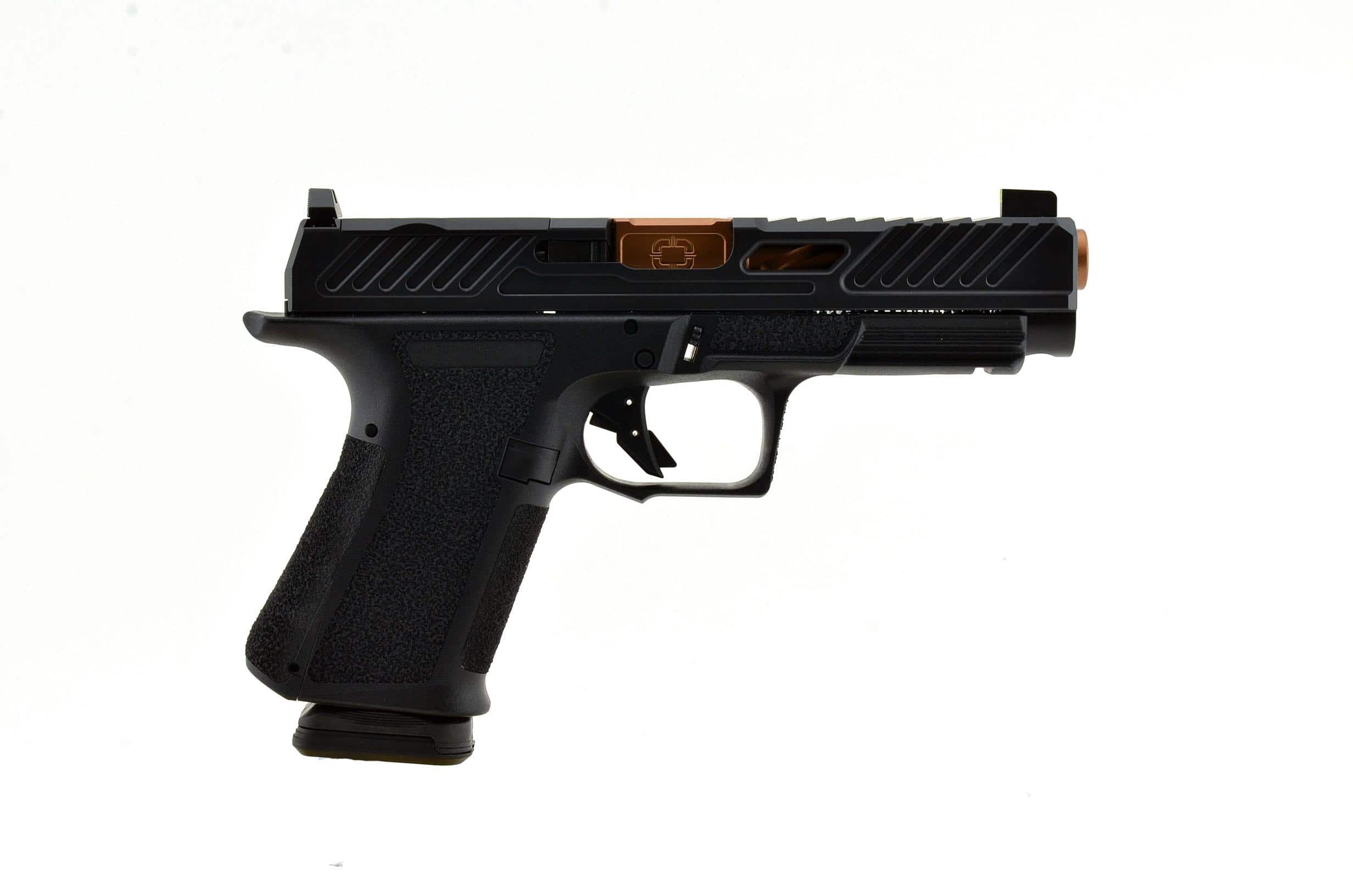 Shadow Systems Optics Ready MR920L Handgun 9mm Luger 15rd Magazine 4.5" Bronze Barrel Black Elite Slide