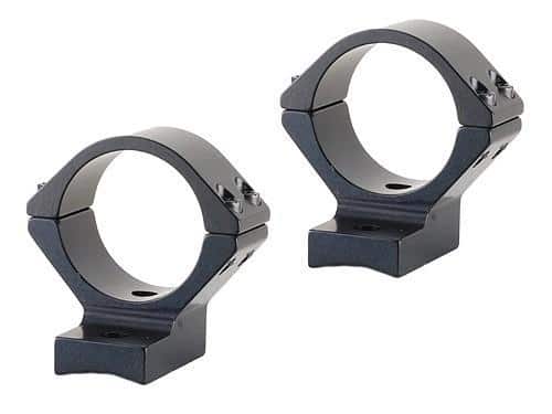 Talley Lightweight Alloy Scope Mounts - Black Anodized - 30mm - Low Remington 700 721 722 725 40X Howa 1500