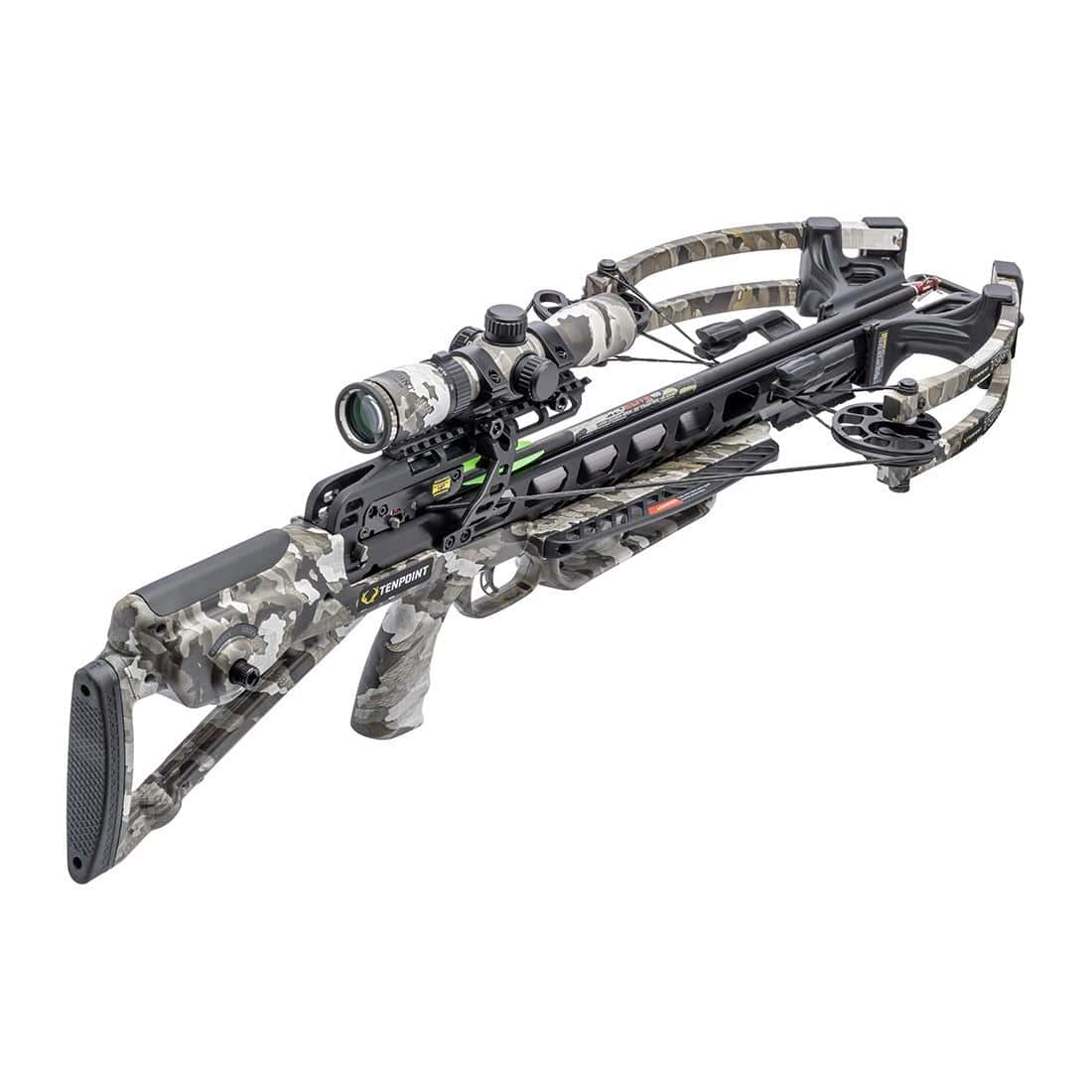 Tenpoint Turbo X Crossbow ACUslide RangeMaster 100 Vektra Camo Scope