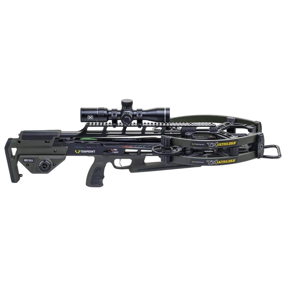 Tenpoint TX Ultra 29.5 Crossbow ACUslide MAXX Moss with EVO-X Elite Scope