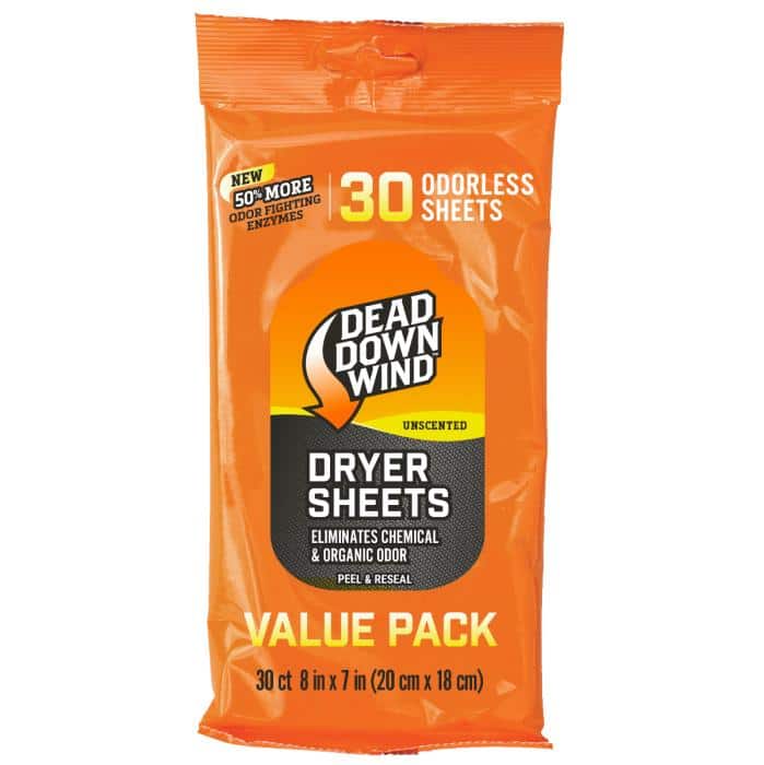 Dead Down Wind Dryer Sheets Value Pack 30/ct