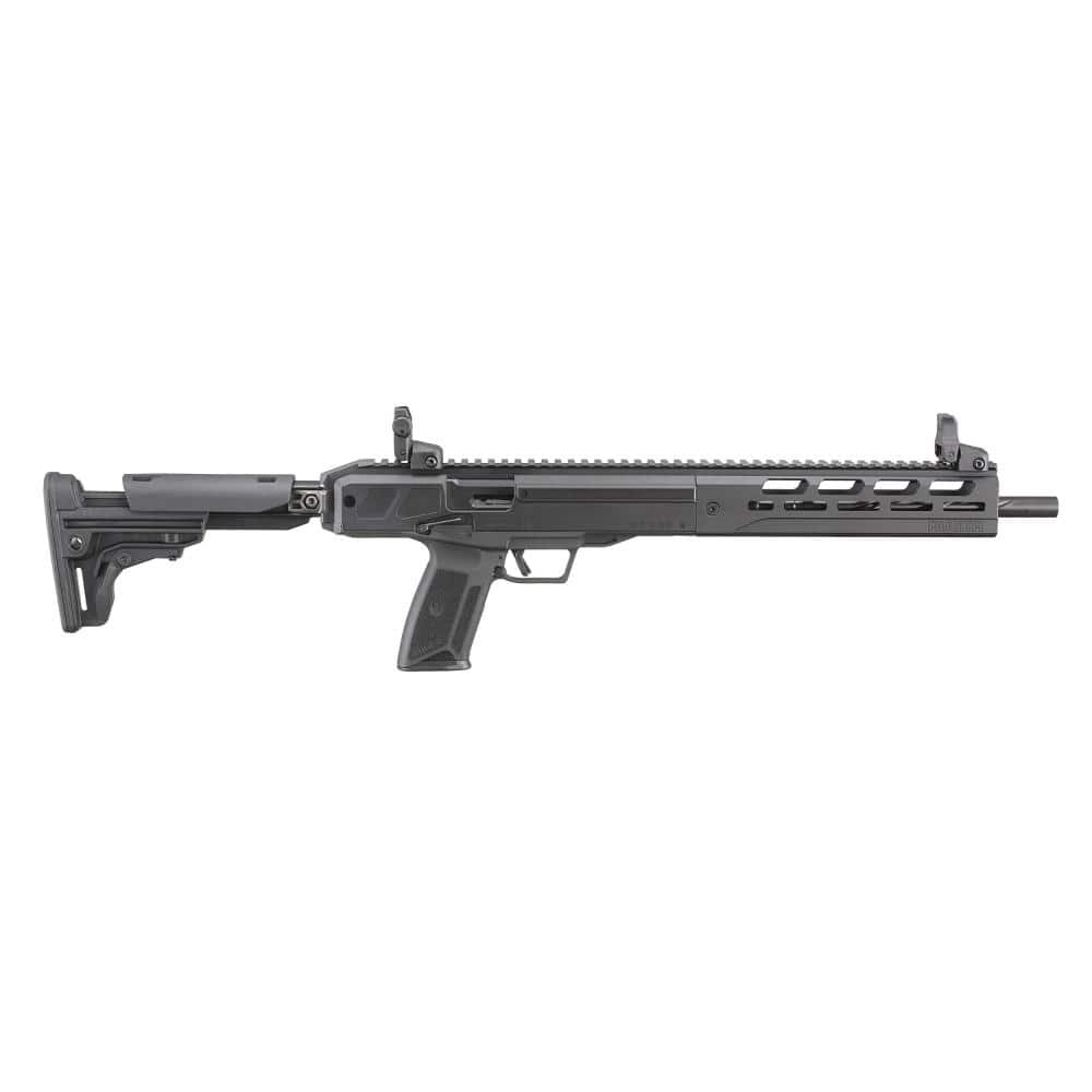 Ruger LC Carbine Autoloading Rifle 5.7x28mm 10rd Magazine 16.25" Barrel Black
