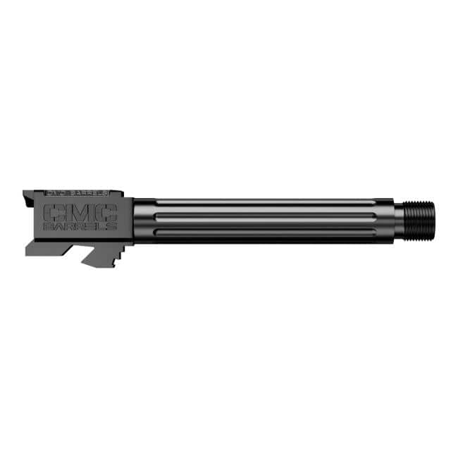 CMC Trigger for Glock Model 17- Fluted Threaded Barrel Black