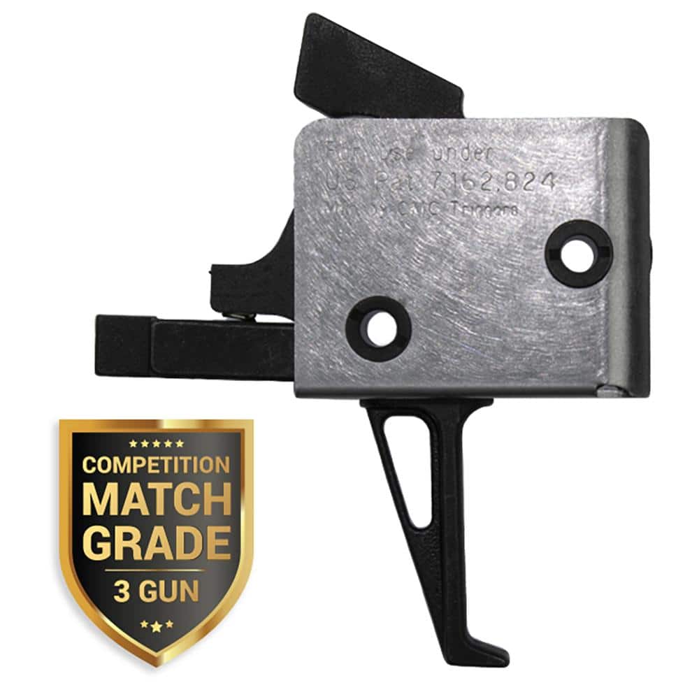 CMC Triggers AR-15 AR-10 Single Stage Trigger 2-2.5lb Flat Black