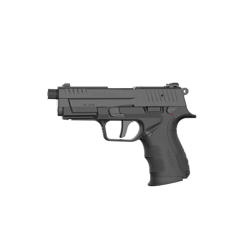 Retay RXP22 Handgun .22 LR 13rd Magazines(2) 4" Threaded Barrel Black Frame/Slide