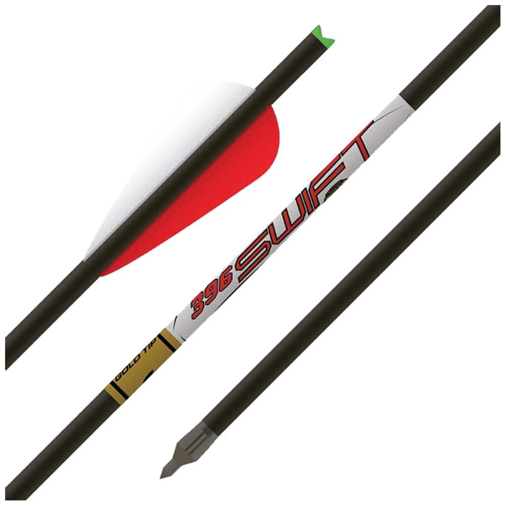 Gold Tip Swift Crossbow Bolt 20in - 4in Duravanes - 1/2dz