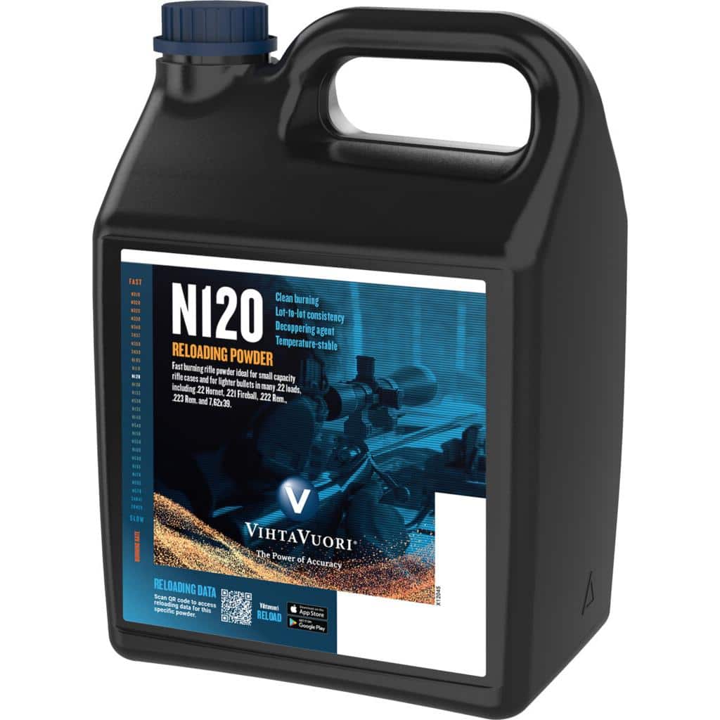 Vihtavuori N120 Rifle Powder - 8lbs