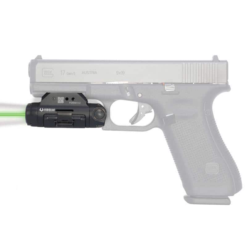 Viridian X5L Gen 3 Universal Green Laser Tactical Light & HD Camera INSTANT-ON Recharge Battery