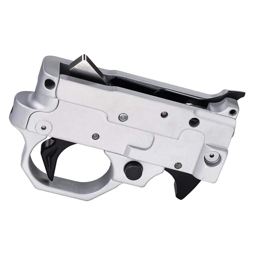 Volquartsen Drop-In Replacement Trigger Group for Ruger 10/22 and 22 Charger Silver