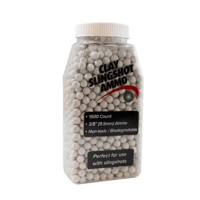 DAC Clay Slingshot Ammo 1500/ct
