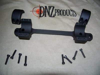 DNZ Freedom Reaper 1-Piece Tactical Scope Mount - Remington 700 LA RH 1" Low Tactical Black