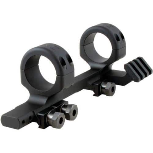 DNZ Freedom Reaper 1-Piece Forward Ring Picatinny Rail Mount with 45DAR - 30mm Black