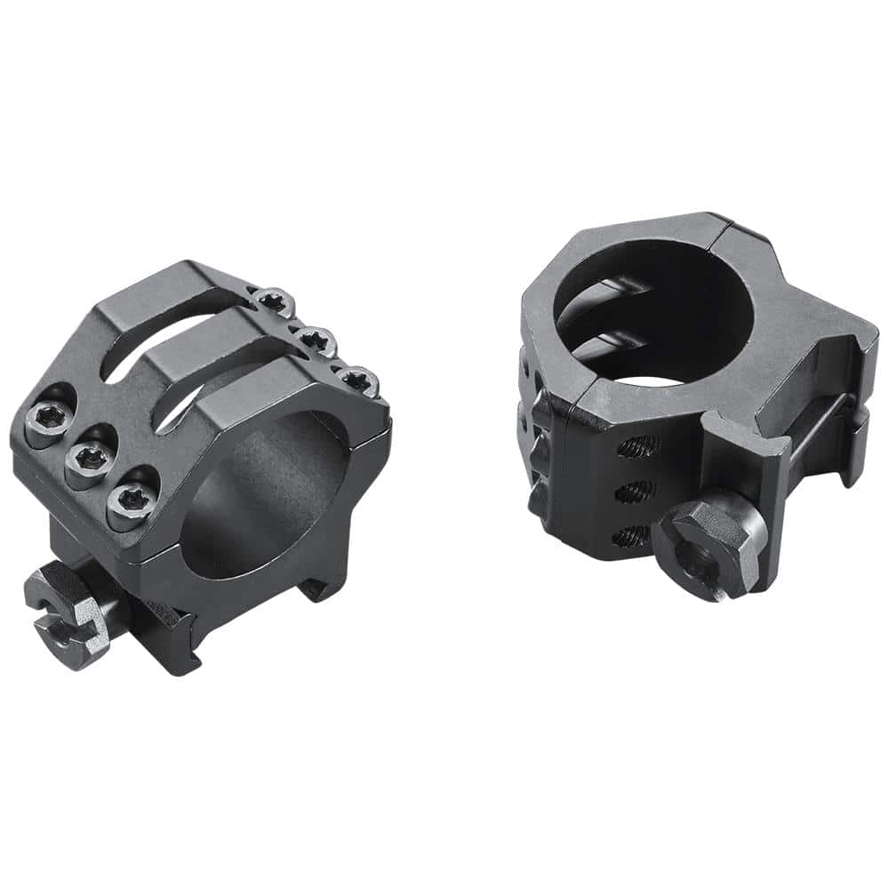 Weaver 6-Hole Aluminum Scope Rings 1" Medium Matte