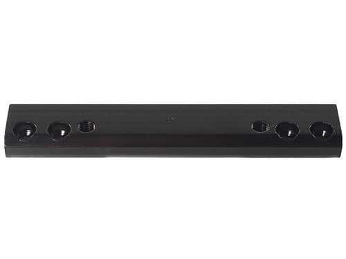 Weaver Detachable Side Mount Aluminum Scope Base - Matte Black - #2 - Krag