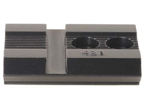 Weaver Standard Top Mount Aluminum Scope Base - Matte - #421M - Remington 7 W/4 Hole