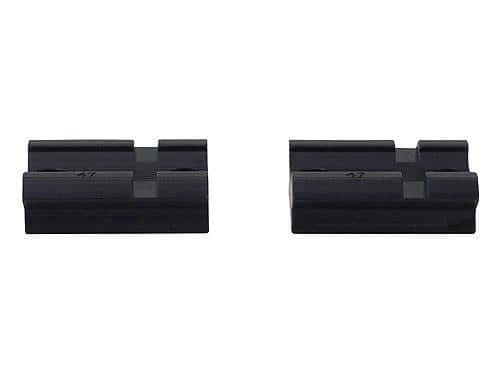Weaver 2-Piece (Pairs) Top Mount Aluminum Scope Base - Matte - Browning LA