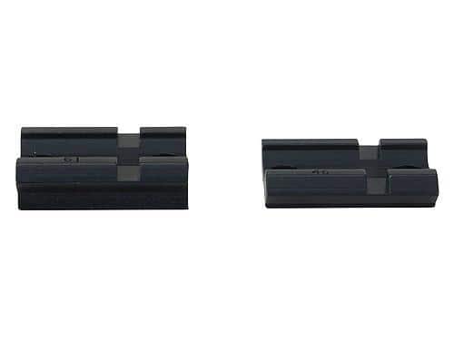 Weaver 2-Piece (Pairs) Top Mount Aluminum Scope Base - Matte - Savage 110