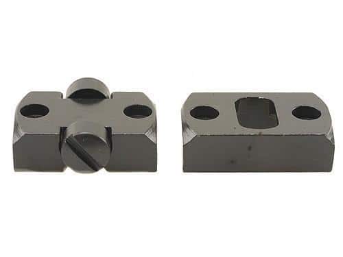 Weaver 2-Piece Grand Slam Steel Dovetail Scope Base - CVA Round Receiver Black