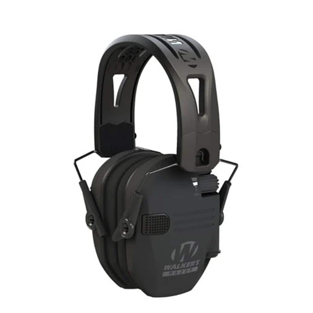 Walker's  Razor Tacti-Grip Ear Muffs -Black 23NRR