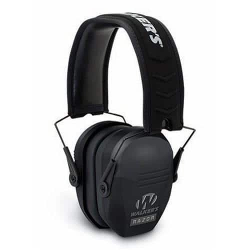 Walker's Razor Slim Passive Ear Muffs 27dB Black