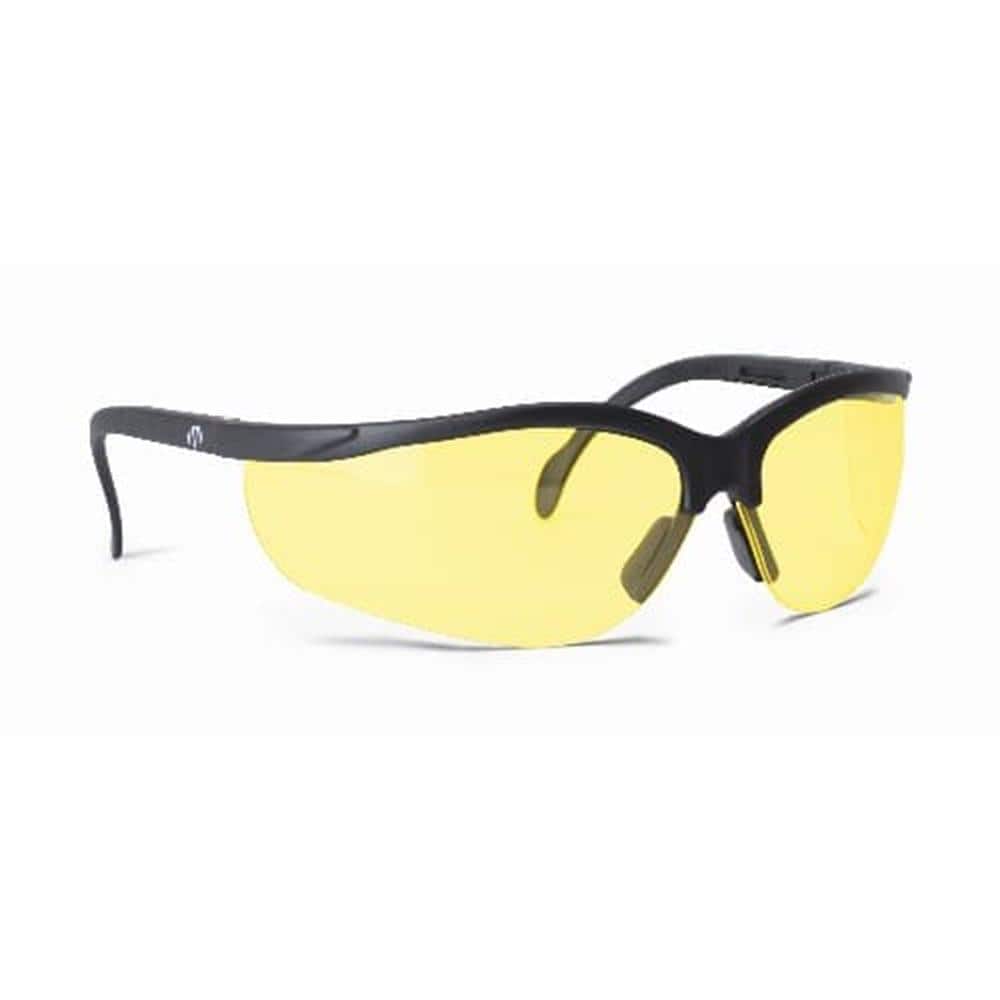 Walker's Sport Shooting Glasses Black with Yellow Lens