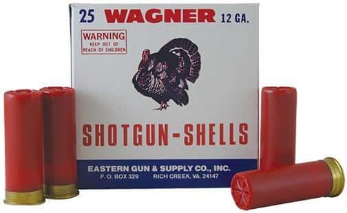 Wagner Shotgun Ammunition 12 ga. 2 3/4" MAX 2 oz. #10 25/Box
