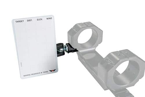Warne SKYLINE Precision Mount Data Card Holder for Skyline Precision Mount
