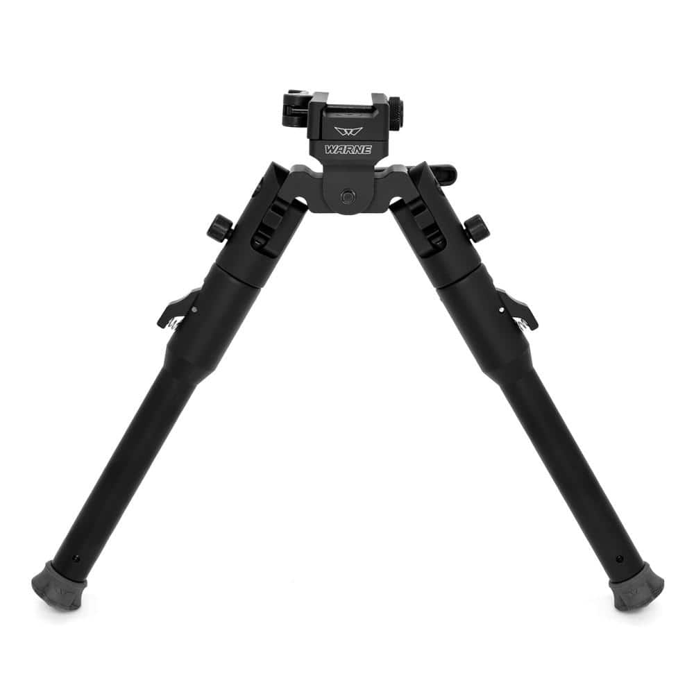 Warne Skyline Precision Lite Bipod with QD Picatinny Rail Interface Black