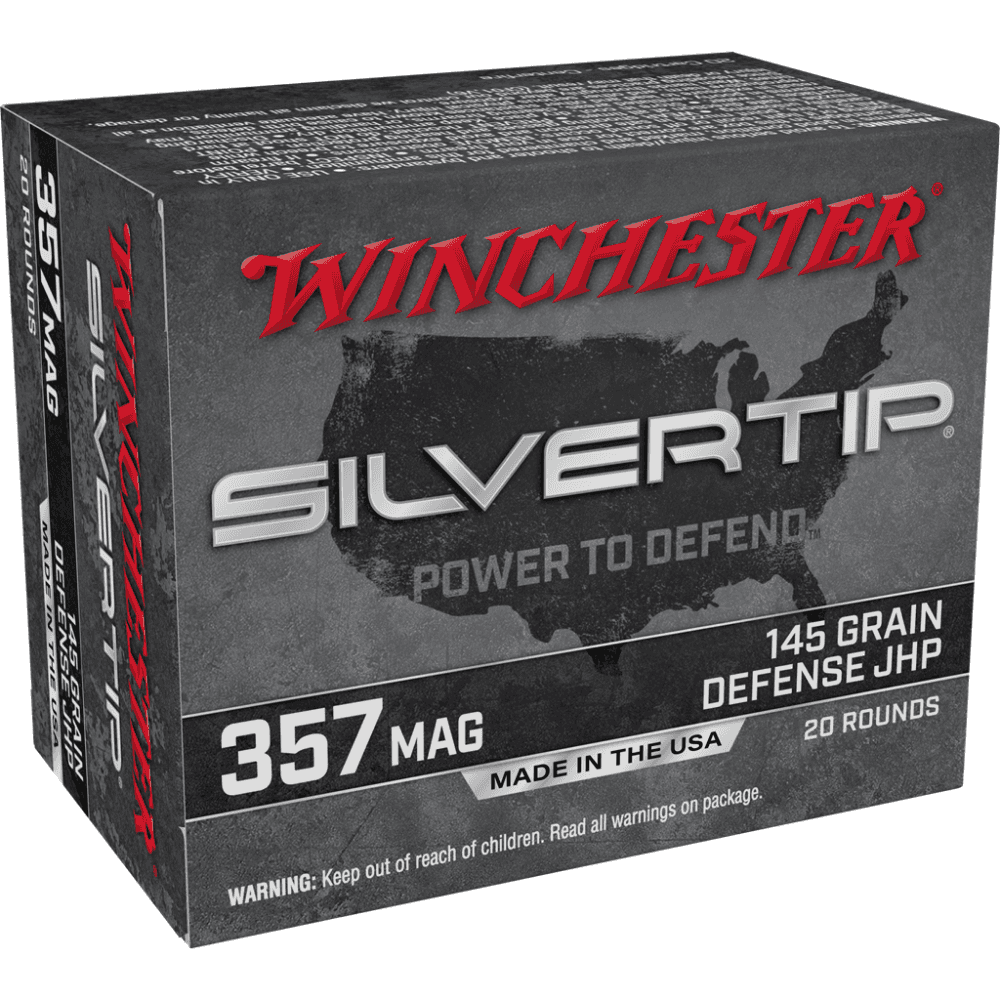 Winchester Silvertip Handgun Ammunition .357 Mag 145 gr. HP 1290 fps 20/ct