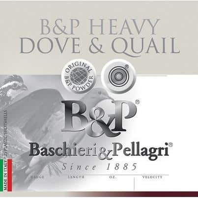 B&P Dove & Quail Steel Shotshells 12 ga 2-3/4" 1 oz 1375 fps #7 25/ct