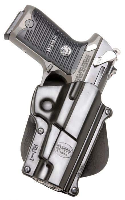 Fobus Standard Paddle Holster for Ruger P85|Ruger P89 Black Right Hand