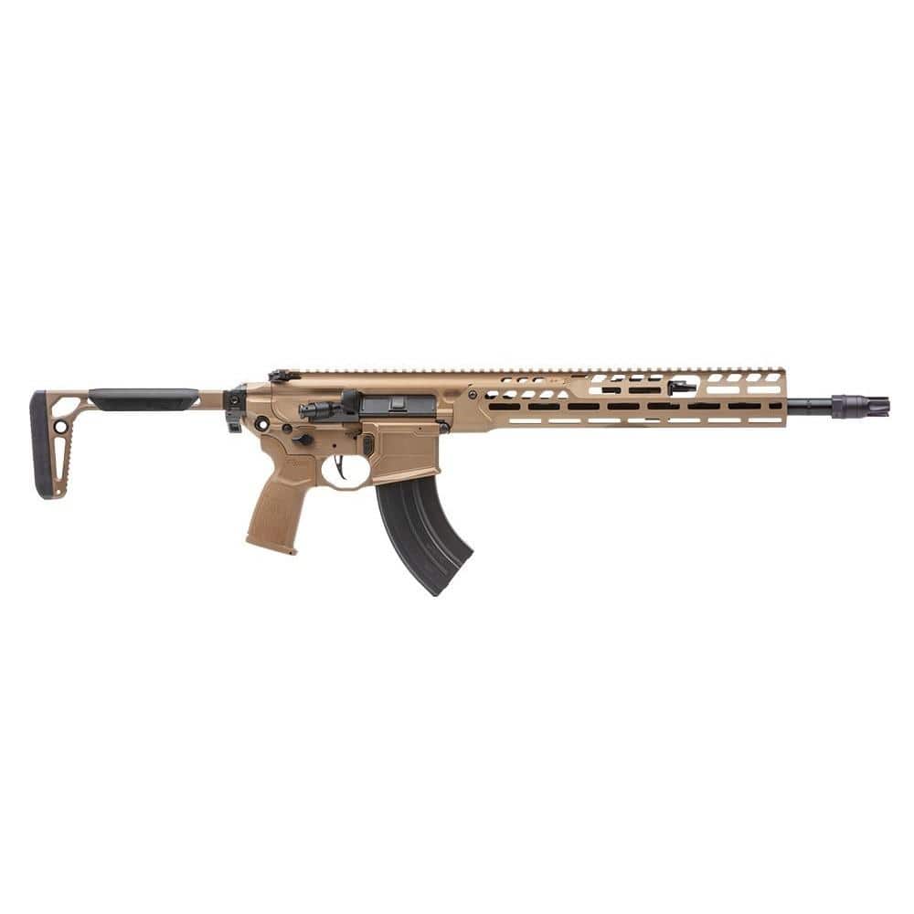 Sig Sauer MCX-Spear LT Rifle 7.62x39 28rd Magazine 16" Barrel Coyote