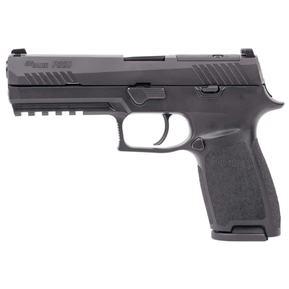 Sig Sauer P320 Full Size Handgun Magazine 9mm Luger 10rd Magazines (2) 4.7" Barrel Black