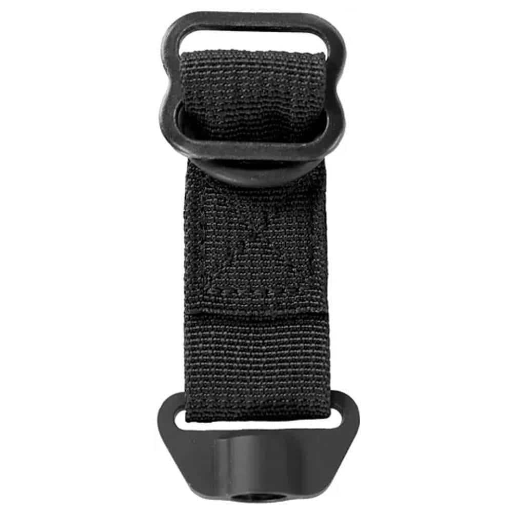 Grovtec Sling Tail Buttstock Push Button Base Adapter Black
