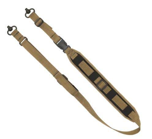 Grovtec QS 2-Point Sentinel Sling with Push Button Swivels Coyote Brown