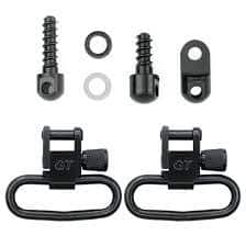 Grovtec 1.25" Ruger 10/22 Swivel Set Black