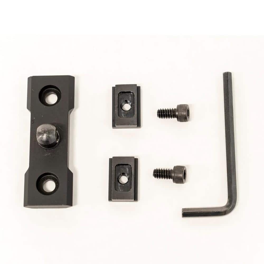 Grovtec Anschutz T-Nut Rail Adaptor Set Black
