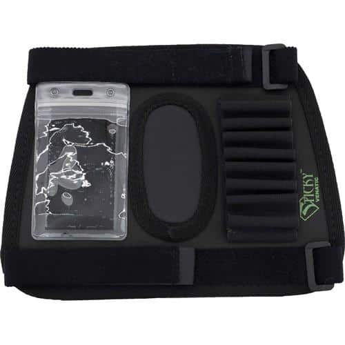 Sticky Holsters Sticky Stock Pad/Riser with Rifle Ammo Holder and D.O.P.E. Card Holder