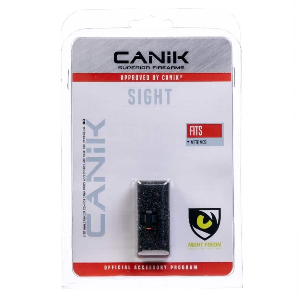 Canik METE MC9 Tritium Night Fision Night Sight Front Sight Orange