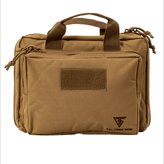 Full Forge Gear CAT-2 Double Pistol Case Tan