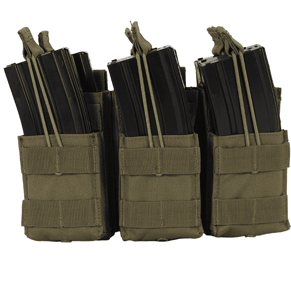 MKS Full Forge Gear Triple Magazine Pouch Green