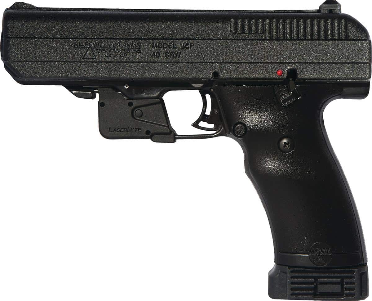 40S/W gun w/trigger-guard-mount laser 10 shot 4.5IN BBL