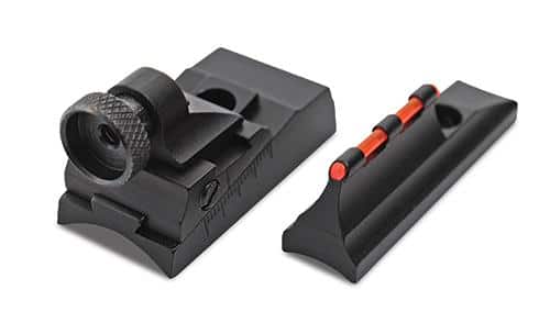 Traditions Peep Sight Fiber Optic Sight System Fits Traditions & CVA Straight Non-tapered Barrels