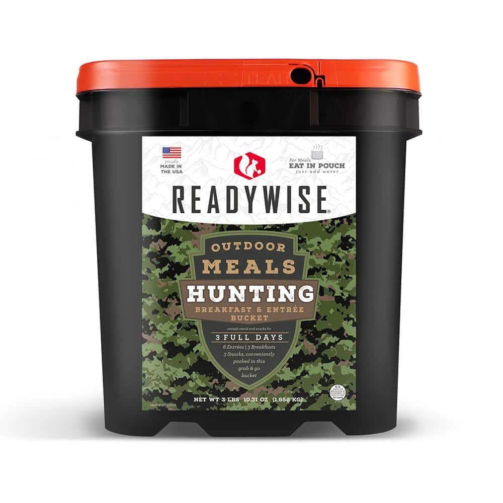 ReadyWise Hunting Bucket Outdoor Meals