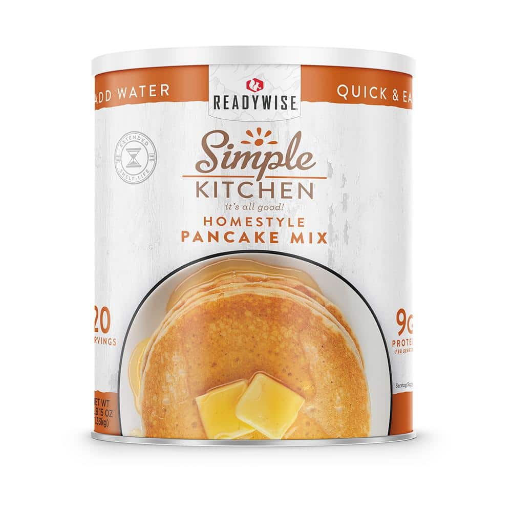Readywise Simple Kitchen Pancake Mix 20 Serving