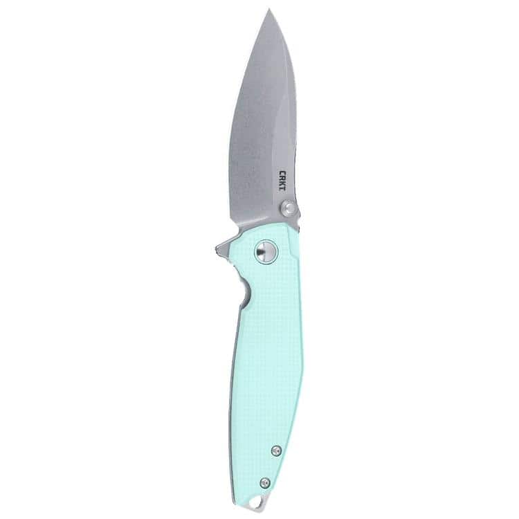 CKRT Ibis Folding Knife 3-1/10" Drop Point Blade Blue